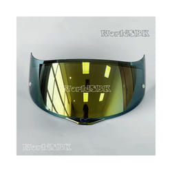 Full Face Helmets Lens for AGV K1 K3SV K5 Helmet Glasses Motorcycle Racing - Gold