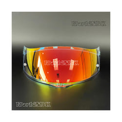 Full Face Helmets Lens for AGV K1 K3SV K5 Helmet Glasses Motorcycle Racing - Clear Revo Red