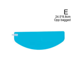 Helmet Clear Anti-Fog Rainproof Film Motorcycle Anti Rain Clear Lens - E
