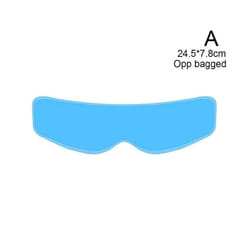 Helmet Clear Anti-Fog Rainproof Film Motorcycle Anti Rain Clear Lens - A