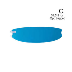 Helmet Clear Anti-Fog Rainproof Film Motorcycle Anti Rain Clear Lens - C