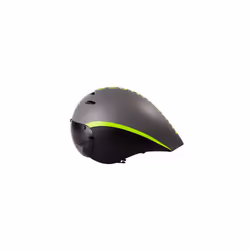 Aero Goggles Bicycle Helmet TT Triathlon Road Bike Helmets Timetrial - Black 1 lens