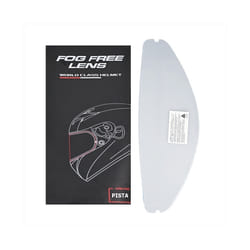 Explosion-proof and UV-proof Motorcycle Helmet Sun Visor Goggles Lens - pista an-ti fog