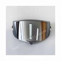 Explosion-proof and UV-proof Motorcycle Helmet Sun Visor Goggles Lens - sliver