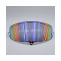 Explosion-proof and UV-proof Motorcycle Helmet Sun Visor Goggles Lens - Rainbow