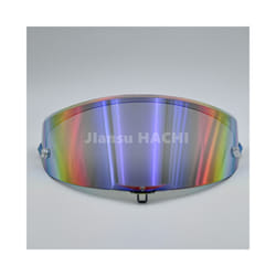 Explosion-proof and UV-proof Motorcycle Helmet Sun Visor Goggles Lens - Rainbow