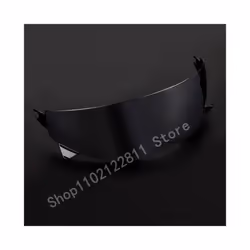 For Scorpion EXO Combat/Covert-X Motorcycle Helmet Shield Lens Retro Scorpion - Black