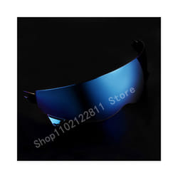 For Scorpion EXO Combat/Covert-X Motorcycle Helmet Shield Lens Retro Scorpion - Revo dark blue