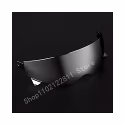 For Scorpion EXO Combat/Covert-X Motorcycle Helmet Shield Lens Retro Scorpion - Silver
