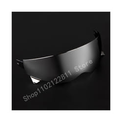 For Scorpion EXO Combat/Covert-X Motorcycle Helmet Shield Lens Retro Scorpion - Silver