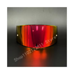 LS2 Visors for FF320 Stream FF353 Rapid FF328 FF800 Motorcycle Helmet - Revo Dark Red