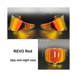 CWR-F2 Z8 X15 X-Fifteen Visor for SHOEI RF-1400 Z8 Z-8 CWR-F2 Motorcycle - revo gold