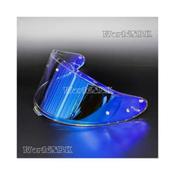 CWR-F2 Z8 X15 X-Fifteen Visor for SHOEI RF-1400 Z8 Z-8 CWR-F2 Motorcycle - revo blue