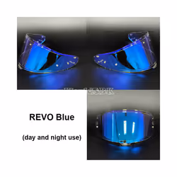 CWR-F2 Z8 X15 X-Fifteen Visor for SHOEI RF-1400 Z8 Z-8 CWR-F2 Motorcycle - ice Blue