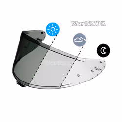 CWR-F2 Z8 X15 X-Fifteen Visor for SHOEI RF-1400 Z8 Z-8 CWR-F2 Motorcycle - photochromic