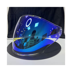 Motorcycle Helmet Visor for SHOEI J-Cruise 1 J-Cruise 2 J-Force 4 CJ-2 - revo blue