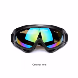 Motorcycle Goggles Masque Motocross Goggles Helmet Glasses Windproof Off - Yellow