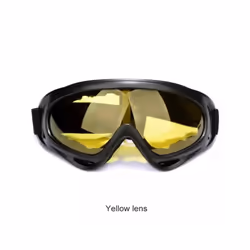 Motorcycle Goggles Masque Motocross Goggles Helmet Glasses Windproof Off - Yellow