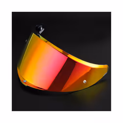 K6 Helmet Visor Motorcycle Full Face Helmet Visor Lens Night Vision Visor - Red Gold