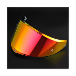 K6 Helmet Visor Motorcycle Full Face Helmet Visor Lens Night Vision Visor - Red Gold