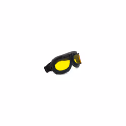 Vintage Motorcycle Goggles for Motorbike Helmet Goggles Pilot Cruiser - Yellow