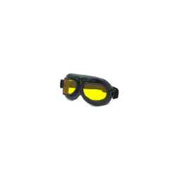 Universal Retro Motorcycle Goggles Pilot Jet Goggles Glasses for Motorcycle - Yellow