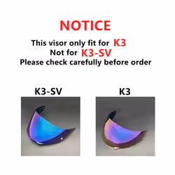 Motorcycle Helmet Visor Lens Shield for AGV K4 K3 Viseira Capacete Face - Silver