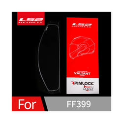 Original LS2 FF399 Motorcycle Helmet visor clear Pinlock Anti-fog patch - FF399 pinlock