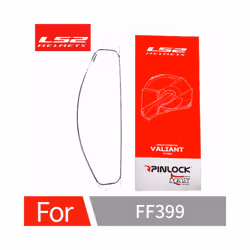 Original LS2 FF399 Motorcycle Helmet visor clear Pinlock Anti-fog patch - FF399 pinlock