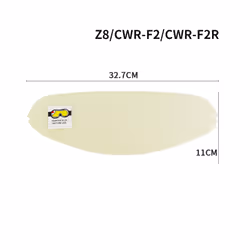 Motorcycle Helmet Visor Anti Fog Film Moto for SHOEI RF1400 Z8 NXR2 CWR-F2 - 1pcs