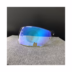 Anti-explosion UV Protection Motorcycle Helmet Sun visor Goggles lens - Clear Revo Blue