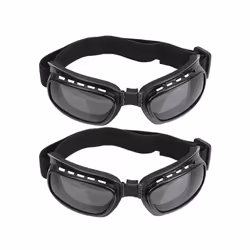 Retro Motorcycle Goggles Vintage Moto Driving Glasses Classic Goggles - B3-2PCS