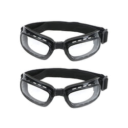Retro Motorcycle Goggles Vintage Moto Driving Glasses Classic Goggles - B1-2PCS