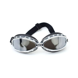 Retro Motorcycle Goggles Vintage Moto Driving Glasses Classic Goggles - A-Brown