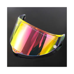Motorcycle Full Face Helmet Visor Lens Case for AGV PISTA GPR CORSA R - Clear Revo Red