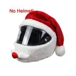 Motorcycle Helmet Cartoons Plush Helmet Protective Cover Helmet Full Face - G