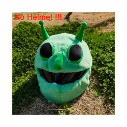 Motorcycle Helmet Cartoons Plush Helmet Protective Cover Helmet Full Face - 11