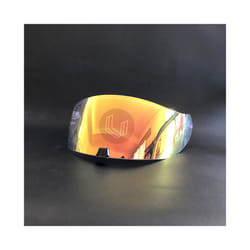 EXO-R420 Helmet Visor Motorcycle full face Helmet Lens Helmet Visor Replacement - Revo Clear Red