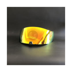 EXO-R420 Helmet Visor Motorcycle full face Helmet Lens Helmet Visor Replacement - Gold Red