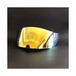 EXO-R420 Helmet Visor Motorcycle full face Helmet Lens Helmet Visor Replacement - Gold