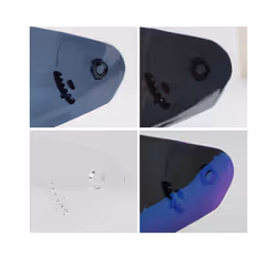 For LS2 FF-MHR-15 FF351 FF352 FF369 FF384 Motorcycle Helmet Lens Visor - Clear