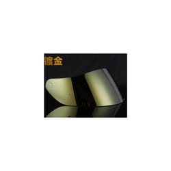 For LS2 FF-MHR-15 FF351 FF352 FF369 FF384 Motorcycle Helmet Lens Visor - Gold