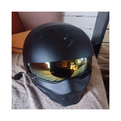 Motorcycle Helmet Shield Lens For Scorpion EXO Combat/Covert-X Retro Scorpion - Silver