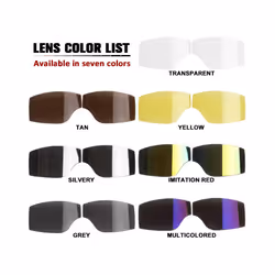 Windproof Motorcycle Helmet Glasses Leather Safety Protective Anti-glare - B2-Yellow Lens