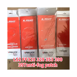 LS2 FF370 Helmet visor clear anti-fog patch suitable for LS2 FF353 FF320 - FF320 328 353 390