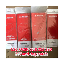 LS2 FF370 Helmet visor clear anti-fog patch suitable for LS2 FF353 FF320 - FF320 328 353 390