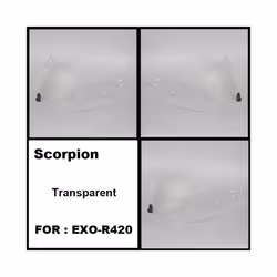 Capacete SCORPION EXO-R420 Helmet Visor Shield Lens Motorcycle Accessories - Clear