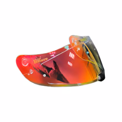 HJ-20M Motorcycle Helmet Visor Lens Case for HJC C70 FG-17 IS-17 FG-ST - Revo Red