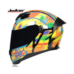 JIEKAI Motorcycle helmet motocross Crash helmet cascos para moto Long - M, 1