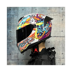JIEKAI Motorcycle helmet motocross Crash helmet cascos para moto Long - L, 20